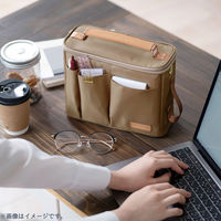 クツワ キャリングボックス(カフェベージュ)LF002BE LF002BE 1個（直送品）