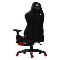 【軒先渡し】関家具  Contieaks(コンティークス） ルセル V3 オットマン付 チェア レッド 426040 1脚（直送品）