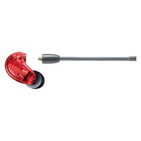 SHURE SE215スペシャルエディション高遮音性イヤホン レッド SE215SPE-RD-A 1個（直送品）