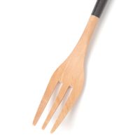 ウッドカトラリーフォーク（S） ブラック LAKOLE/ラコレ