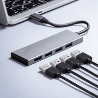 サンワサプライ  USB 10Gbps Type-C ハブ（4ポート） USB-10TC13SV（直送品）