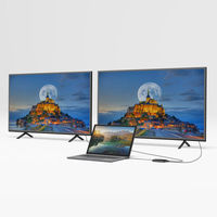 サンワサプライ  USB-HDMIディスプレイアダプタ(4K×2画面出力) USB-CVU3HD6（直送品）