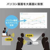 サンワサプライ  ワイヤレスHDMIエクステンダー（最大60m延長・セットモデル） VGA-EXWHD13（直送品）