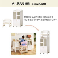 【軒先渡し】コイズミファニテック Muppu チェア ホワイト MDC-013WWWH 1台（直送品）