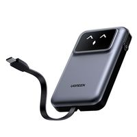 UGREEN Uno 10000mAh ケーブル内蔵型モバイルバッテリー UGR-BY-000010 1個