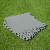 Bestway フロアプロテクター 50cmX50cm グレー 58639 1セット(9枚)（直送品）