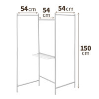 天馬 ポーリッシュ インテリア物干し パネルM PSI-01 1セット（3個）