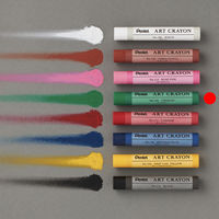 ぺんてる アートクレヨン ビリジアン PTACT146 1セット(1個×10)