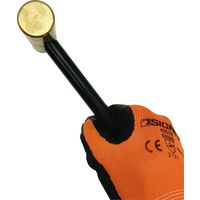 SIGNET シグネット ヘッド径60mm 真鍮ハンマー 全長210mm 80401 1個（直送品）