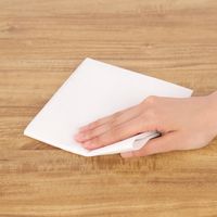 使いきり カウンタークロス 薄手 レギュラー ホワイト 約30×60cm 1袋（100枚入）