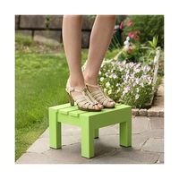 小原産業 プラスチック万能台 正方形 グリーン 300mm×280mm×200mm ST-427 1個 63-7934-55（直送品）