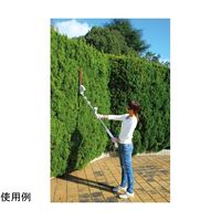 ムサシ 充電式 伸縮スリムバリカン バッテリ2個付 PL-3001-2B 1台 64-8900-71（直送品）