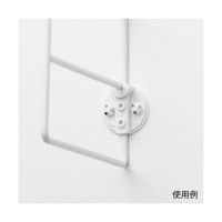 アイワ金属 ワイヤーシェルフ ホワイト AP-3005W 1セット 63-7907-52（直送品）