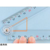 新潟精機 折りたたみ定規 快段目盛 30cm OTJ-30KD 1本 65-3904-62（直送品）