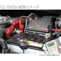 三和電気計器 ワニ口クリップアダプタ CL-DG3a 1組 61-3515-73（直送品）