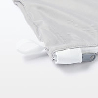 無印良品 ポリエステル両面使える洗濯ネット 平型 小 約縦40×横35cm 1セット（1個×5） 良品計画