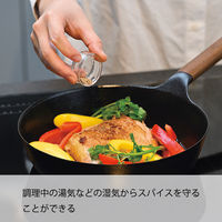 HARIO (ハリオ) ミル 調味料入れ 塩 こしょう 150ml ブラック SMSN-150-B 1個