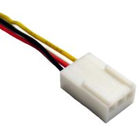 ワイドワーク DC12V小型ファン Lowスピード(40mm角・20mm厚) DA04020B12DF 1個 65-1329-69（直送品）