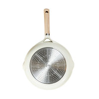 CAROTE（カローテ）フライパン 深型 26cm IH ガス火対応 アイボリー 1個