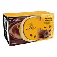 ゴディバ [アイス]ゴディバジャパン ショコラフォンデュ ミルクチョコレート 5粒入×12 4531714161269 1セット(12箱)（直送品）