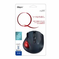 ナカバヤシ 小型Bluetooth静音 5ボタン レーザー式 親指トラックボール ブラック MUS-TBLF225BK 1個