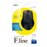 ナカバヤシ Bluetooth静音 5ボタン BlueLEDマウス ブラック MUS-BKF228BK 1個