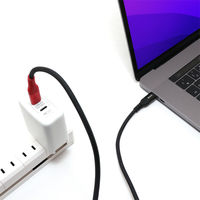 ナカバヤシ Type-C PD100W対応ケーブル 1.2m UPD-2A12/BK 1本