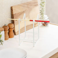 武田コーポレーション 自立できるフライパンラック SFR-3016 1箱(18個入)（直送品）