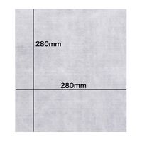からだふき　ウェットタオル溝端紙工印刷 メディケアタオルR 中判厚手丸型 MED-R 1袋（50本入）