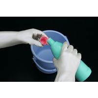 【炊事・掃除手袋】ショーワグローブ ナイスハンドさらっとタッチ Lサイズパールグリーン NHDS-LG10P 1セット（10双入）