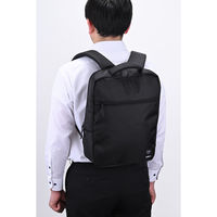 バイタルジャパン バックパック ビズフラット ブラック TBU-002 1個（直送品）