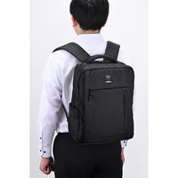 バイタルジャパン バックパック ビズスマートスクエア ブラック TBU-006 1個（直送品）