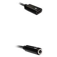 エアージェイ Type-C充電対応オーディオ変換アダプター(3.5mmイヤホン) HAC-GJ1 1個