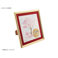 万丈 EX色紙額 スタンド付 ゴールド(マット赤) 106639 1枚