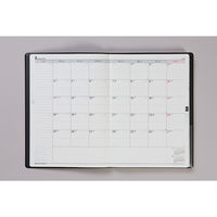 高橋書店 【2025年版】デスクダイアリー A5 見開き1週間 月曜始まり 黒 60 1冊（直送品）