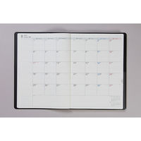 高橋書店 【2025年版】デスクダイアリー B5 バーチカル 月曜始まり 黒 94 1冊（直送品）