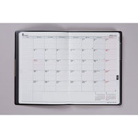 高橋書店 【2025年版】フェルテ2 B6 片側1週間+ノート 月曜始まり 黒 232 1冊（直送品）