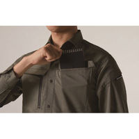 バートル 長袖シャツ ミルスグリーン LL 6215-14-LL 1枚（直送品）