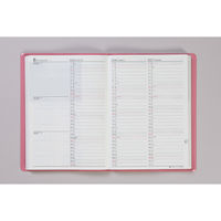 高橋書店 【2025年版】3年卓上日誌 A5 3年連用 ピンク 481 1冊（直送品）