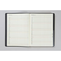 高橋書店 【2025年版】ビジネス日誌 B5 見開き1週間 月曜始まり 黒 58 1冊（直送品）