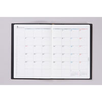 高橋書店 【2025年版】デスクダイアリーカジュアル1 A5 片側1週間+ノート 月曜始まり 黒 431 1冊（直送品）