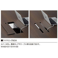 【軒先渡し】ニシキ工業 ビッグテーブル 幅2800mm×奥行1000mm×高さ720mm オフホワイト ABSK-2810W-OW 1台（直送品）