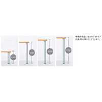 【軒先渡し】ニシキ工業 教育施設テーブル 幅1200×奥行600×高さ700mm アイボリー AER-1260HRH-IV 1台（直送品）