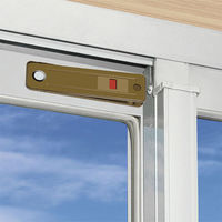 ノムラテック 快適防犯 ワンタッチロック大 お知らせ窓付き ブロンズ N-1187　1個（直送品）