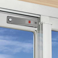 ノムラテック ワンタッチロック大 お知らせ窓付き シルバー N-1186 1個