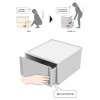 SANKA コンビネーションケース 52×30 ホワイト/ホワイト CBC-5230 WH/WH 1ケース(3個)（直送品）