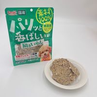 素材100％ 無添加 パリッと香ばしい 鯛＆いわし 国産 10g 1セット（1袋×3）スマック 犬用 おやつ