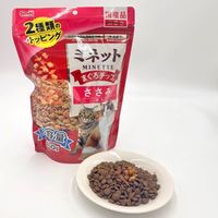 ミネット まぐろチップ＆ささみ添え 国産 400g 1セット（1袋×3）スマック 猫用 おやつ