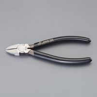 エスコ 150mm スタンダードニッパー(フラット刃) EA536DK-15 1セット(2丁)（直送品）