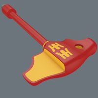 Wera Werk ヴェラ 絶縁T型ハンドル 3/8SQ 005120 5120 1本（直送品）